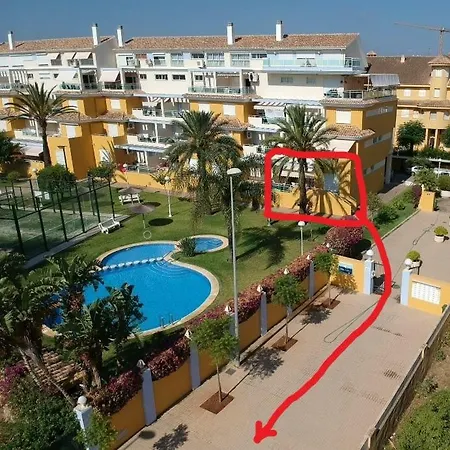 Апартаменты Denia: 1ere Ligne De Plage Tout Confort *