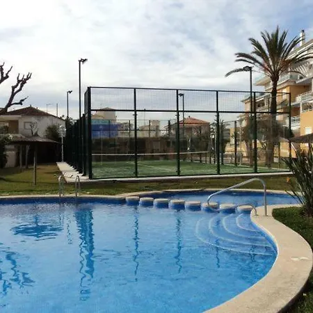 Апартаменты Denia: 1ere Ligne De Plage Tout Confort Дения